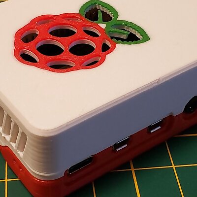 Rapsberry Pi4B Case with 40mm Fan and Fusion 360 file