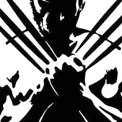 Wolverine wall decal