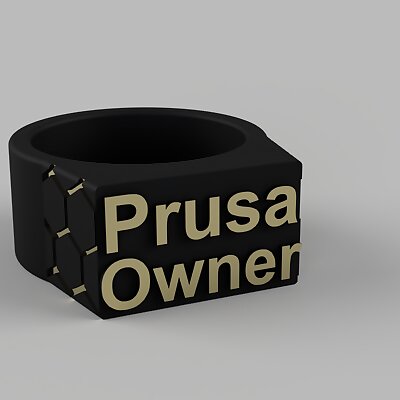 PRUSA OWNER Ring