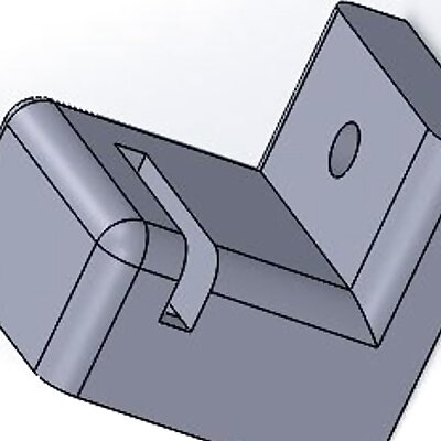 Omron D2FCF7N microswitch endstop holder for kossel mini 2020