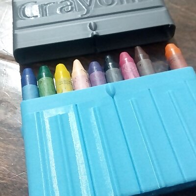 Slotted Crayon Box