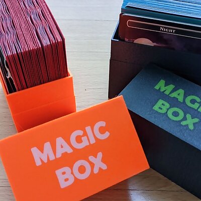 Magic box text