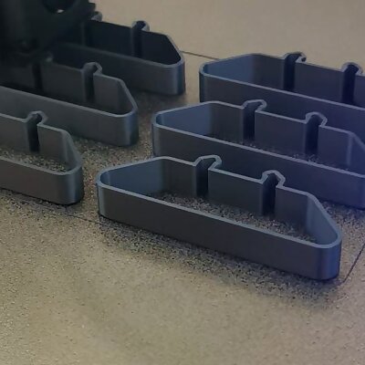 Antivibration feet for Ender 3 and other printers with 4040 VSlot profile