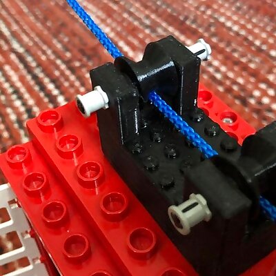 LEGO duplo compatible cable car brick