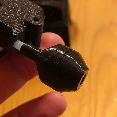 Filament dust filter for bowden printers