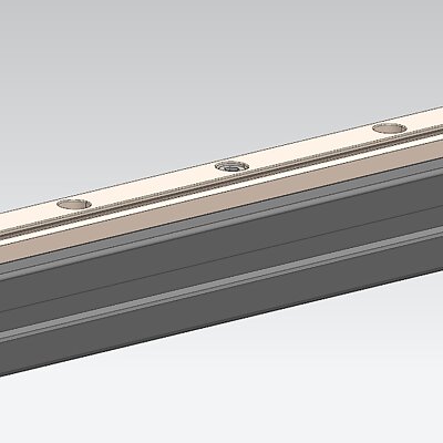 Tnut for linear rail mount for 3030 extrusion