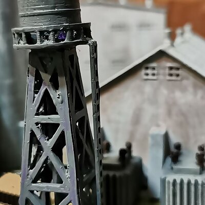 Z scale water tower B