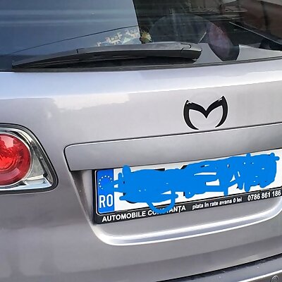 Mazda 6 Car Logo 3D