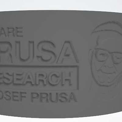 Lithophane logo Prusa