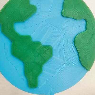 Earth Terra Cake Topper