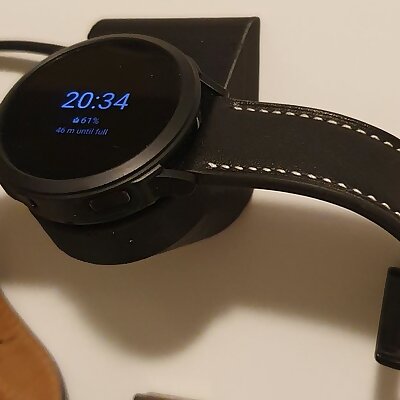 Wall mount for Galaxy Watch 4 charger