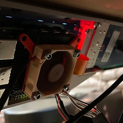 Fan adapter for RaspPi Geekworm Embedded Heatsink with Fan