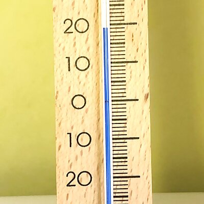Thermometer base plate