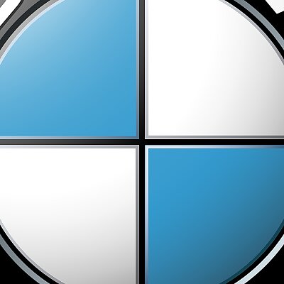 knoflík logo BMW