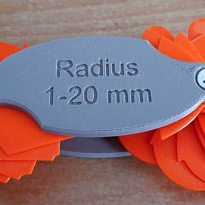 Radius gauge 120 mm