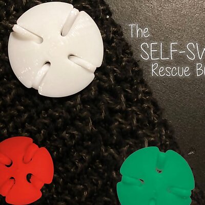 The SELFSEWING rescue Button printed w TPU