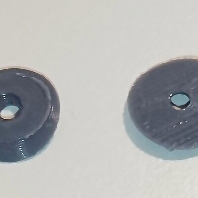 Pins modified for M3 screws