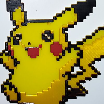 Pixelart Pikachu no MMU