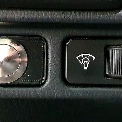 Miata MX5 fog light switch blank for NA and NB