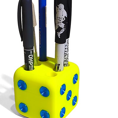 Pen Holder  Dice