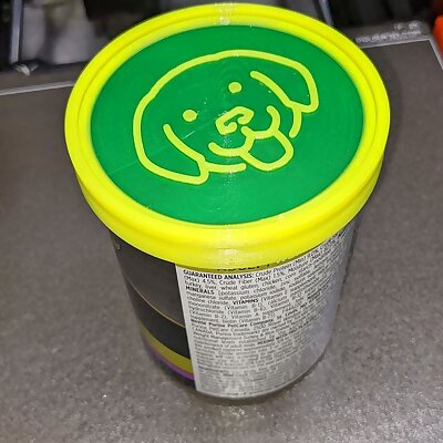 Lid for Canned Dog Food