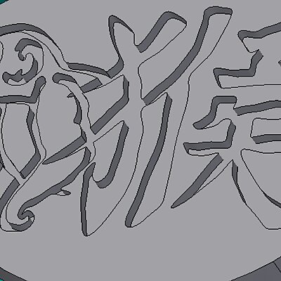 Chinese zodiac  monkey button