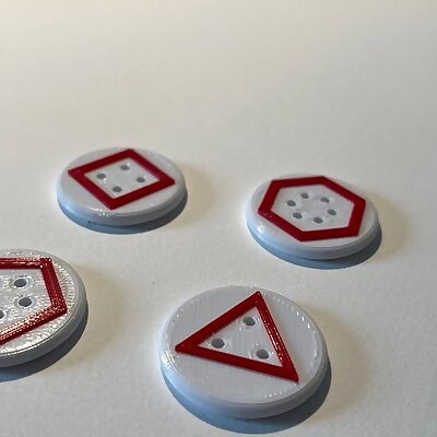 Polygon buttons