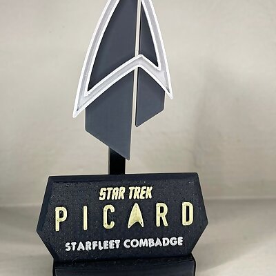 Star Trek Picard Combadge