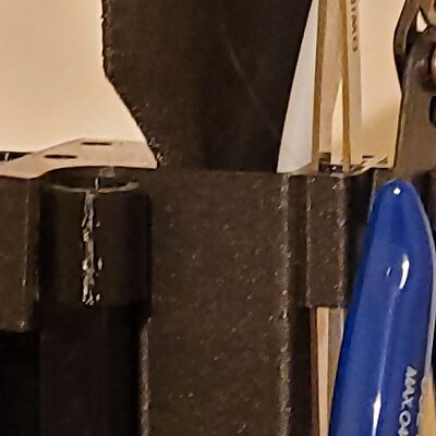 Prusa Mini Tool Holder with tweezer hole
