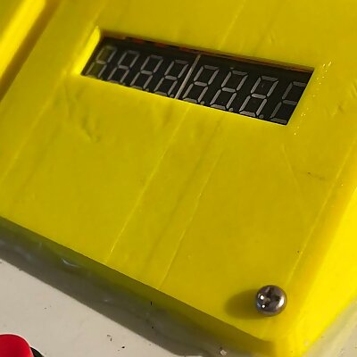 7segment display stand case