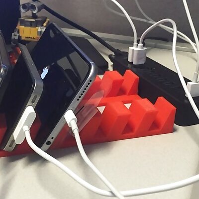 Multiple device charging stand