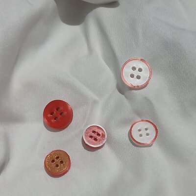 Standard size adjustable shirt buttons