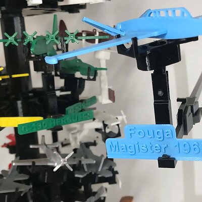 Kit Card Tree platform for the Fouga by Toto28