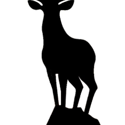 Deer wall decal