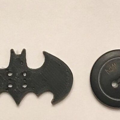 Batton  Batman Button