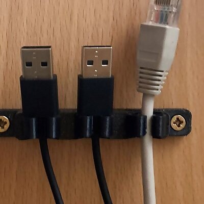 3 way cable holder