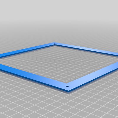 CrealityEnder bed screw drilling template for Anycubic Mega Zero