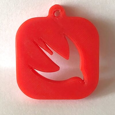 Swift Logo Keychain