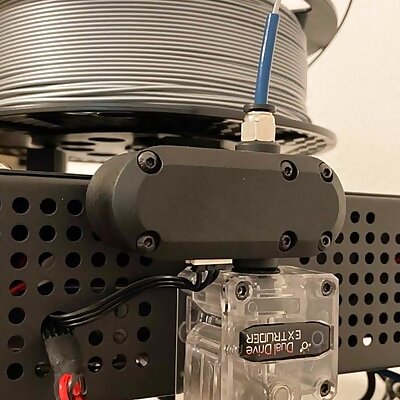 Smart filament sensor to v6 extruder clamp coupler