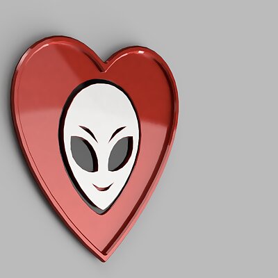 Valentines Alien Heart