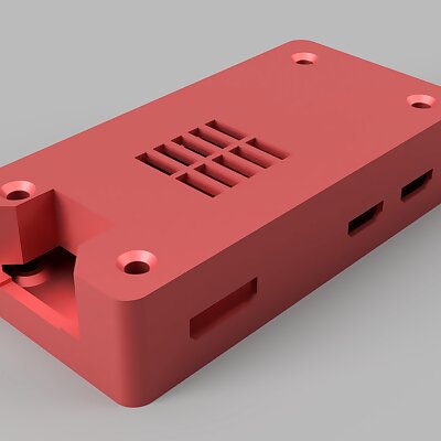 Raspberry pi zerozero 2 case with space for 8mm heatsink
