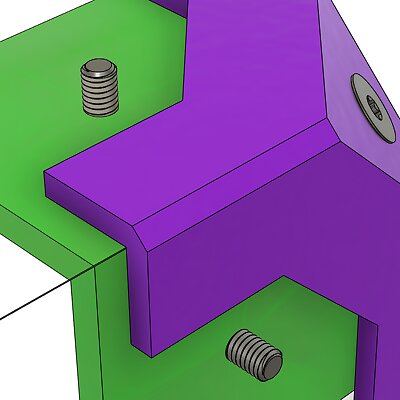 Eckverbinder für Plexiglasgehäuse Cornerpanel Joint for Perspex Case