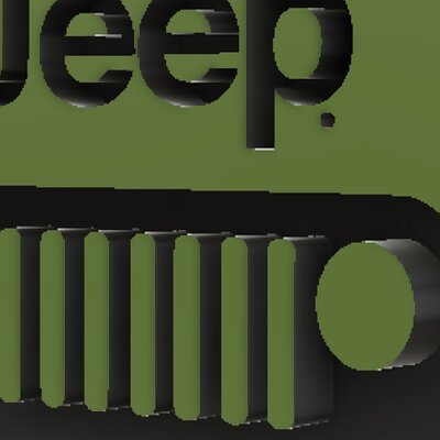 Jeep Logo Shank Button