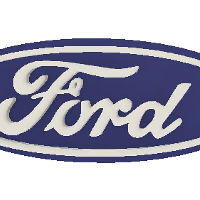 FORD logo Shank Button