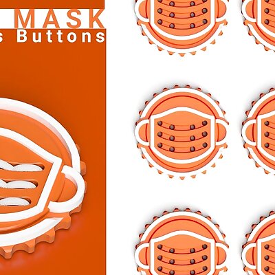 Face MASK Buttons