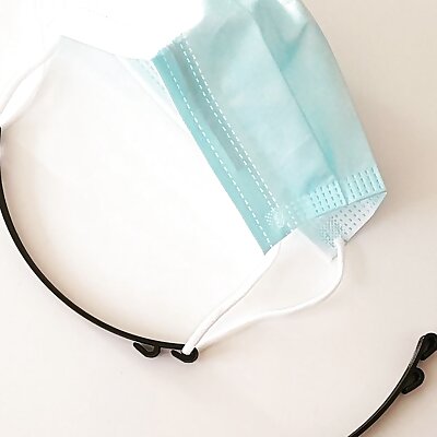 Flexible surgical  COVID mask strap