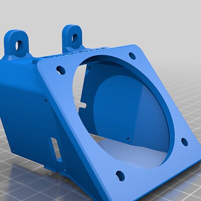 Creality Ender 3 Max Hot End Shroud 60mm Fan