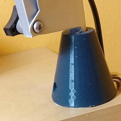 Replacement base for IKEA lamp Tertial
