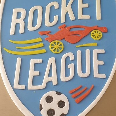 Rocket League Logo  MMU2 Multicolor