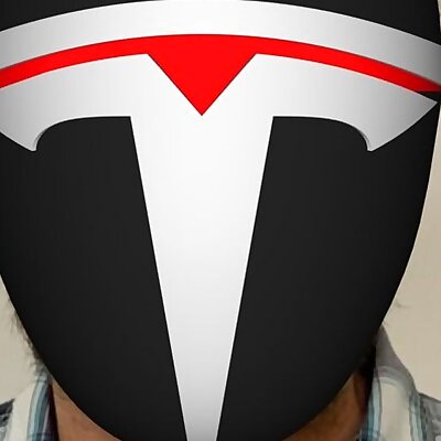 Teslas Killer Robot Mask
